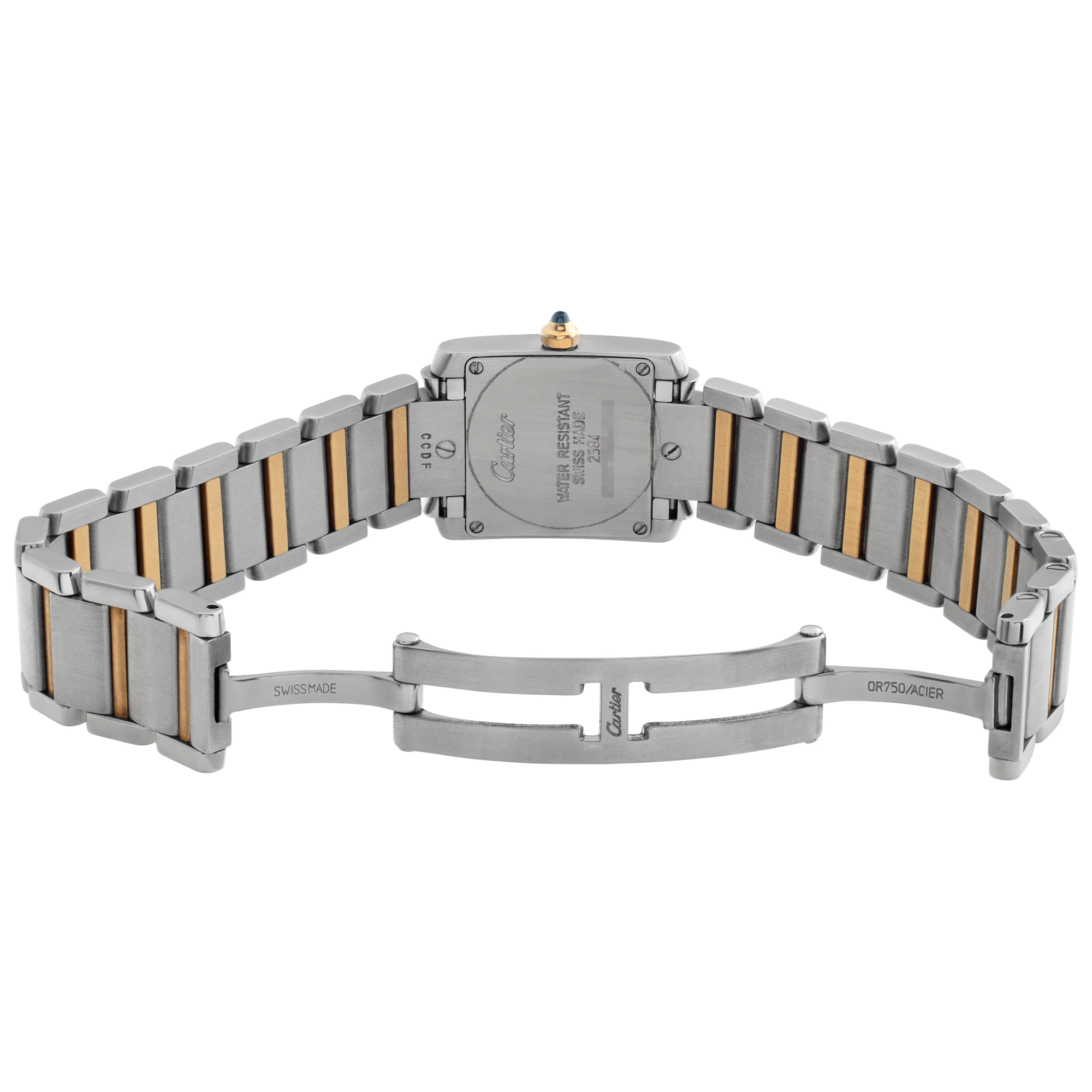 Cartier W51007Q4 Tank Francaise Quartz Female Stainless Steel 5
