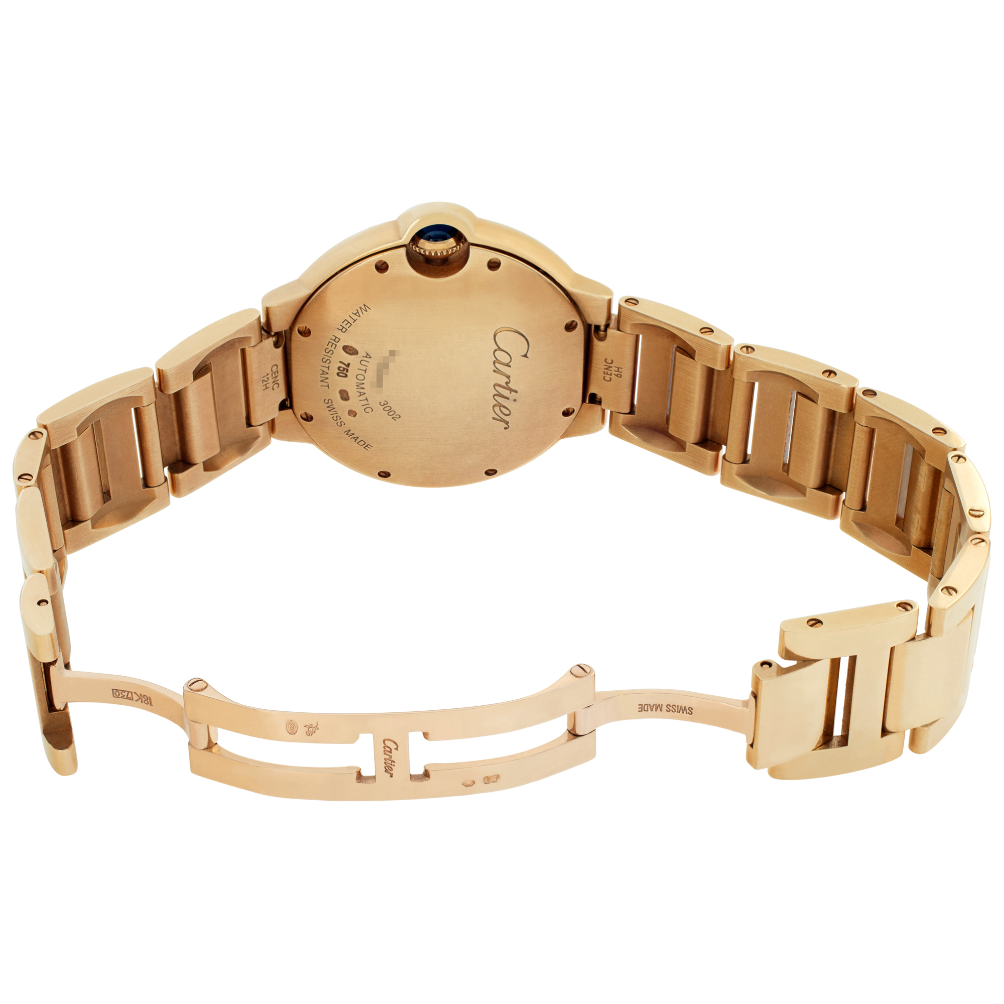 Cartier WGBB0011 Ballon Bleu Automatic Unisex 18k yellow gold 5