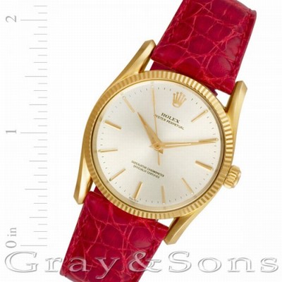 Rolex 1011 Bombay Automatic Male 18k rose gold