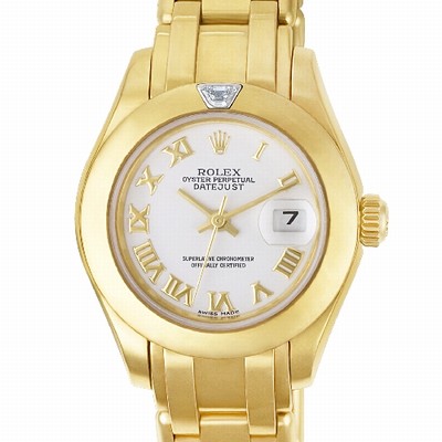 Rolex 80328 Pearlmaster Automatic Female 18k yellow gold