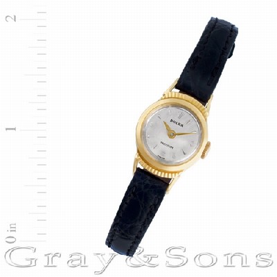 Rolex 9285 Precision Manual Female 18k yellow gold
