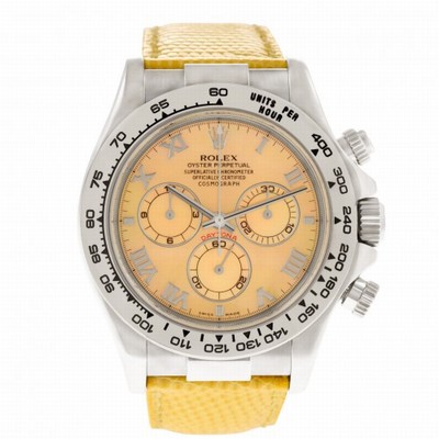 Rolex 116519 Daytona Automatic Male 18k White Gold