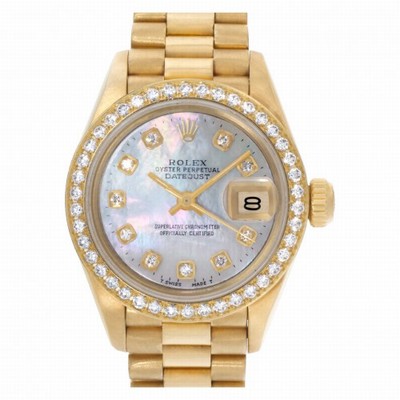 Rolex 69178 Datejust Automatic Female 18k yellow gold