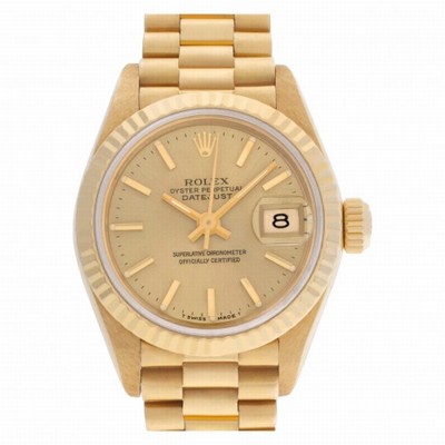 Rolex 69178 Datejust Automatic Female 18k yellow gold