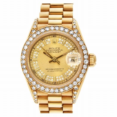 Rolex 69188 Datejust Automatic Female 18k yellow gold