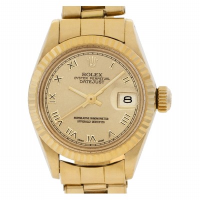 Rolex 6917 Datejust Automatic Female 18k Yellow Gold