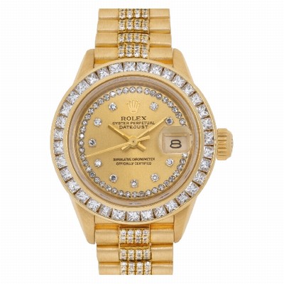 Rolex 69178 Datejust Automatic Female 18k yellow gold