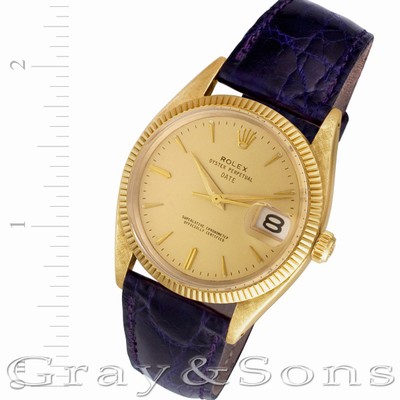 Rolex 6534 Date Automatic Male 14k yellow gold