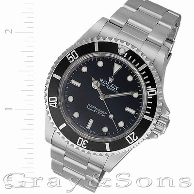Rolex 14060m Submariner No Date Automatic Male Stainless Steel