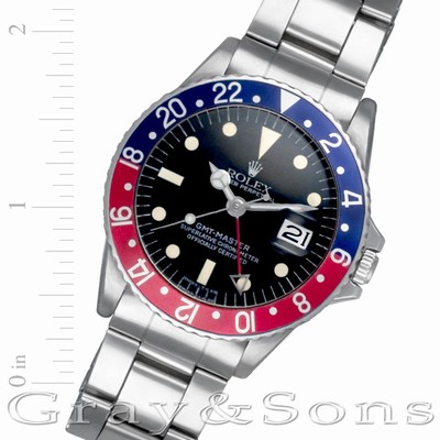 Rolex 1675 GMT-Master Automatic Male Stainless Steel