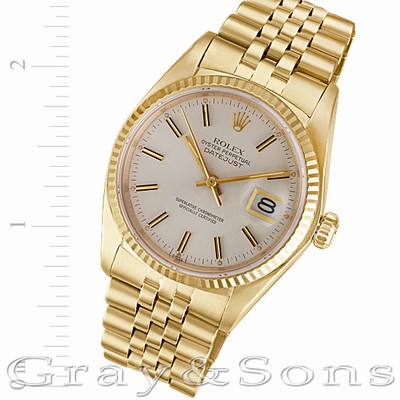 Rolex 16018 Datejust Automatic Male 18k yellow gold
