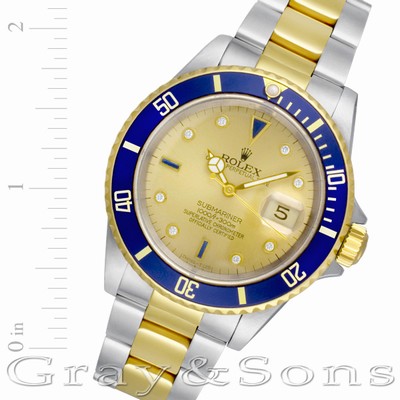 Rolex 16613 Submariner Automatic Male Stainless Steel