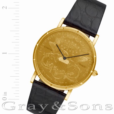 Corum Corum 2913  Quartz Male 18k yellow gold