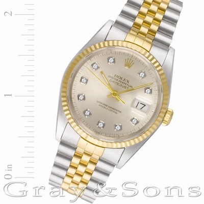 Rolex 16233 Datejust Automatic Male Stainless Steel