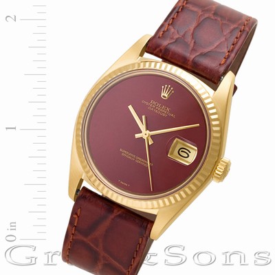 Rolex 1601 Datejust Automatic Male 18k yellow gold