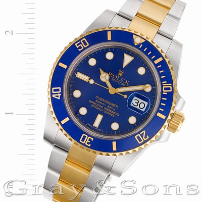Rolex 116613lb Submariner Automatic Male Stainless Steel