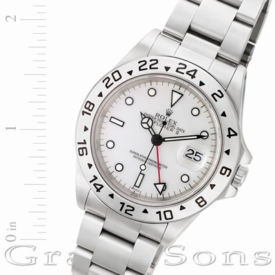 Rolex 16570 Explorer II Automatic Male Stainless Steel
