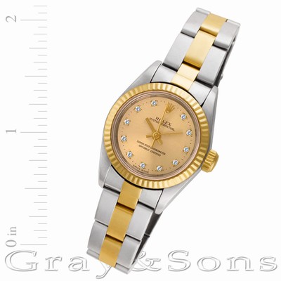 Rolex 67193 Oyster Perpetual Automatic Female Stainless Steel