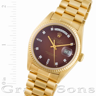 Rolex 18038 Day-Date Automatic Male 18k yellow gold