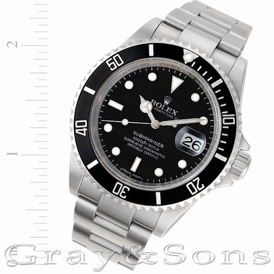 Rolex 16610T Submariner Automatic Male Stainless Steel