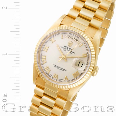 Rolex 18238 Day-Date Automatic Male 18k yellow gold