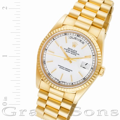 Rolex 18238 Day-Date Automatic Male 18k yellow gold