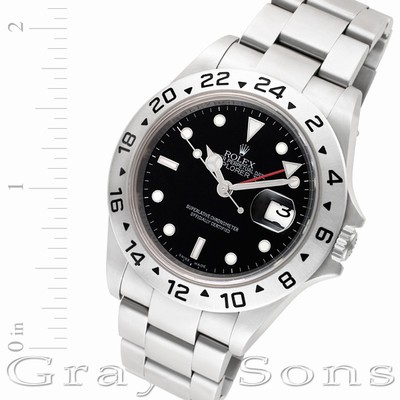 Rolex 16570 Explorer II Automatic Male Stainless Steel