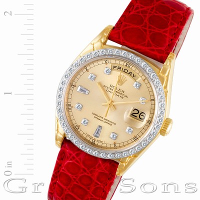 Rolex 18038 Day-Date Automatic Male 18k yellow gold