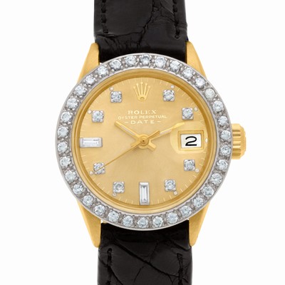 Rolex 6517 Date Automatic Female 18k yellow gold