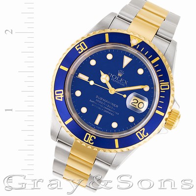 Rolex 16613 Submariner Automatic Male Stainless Steel
