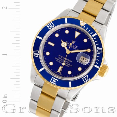 Rolex 16613 Submariner Automatic Male Stainless Steel