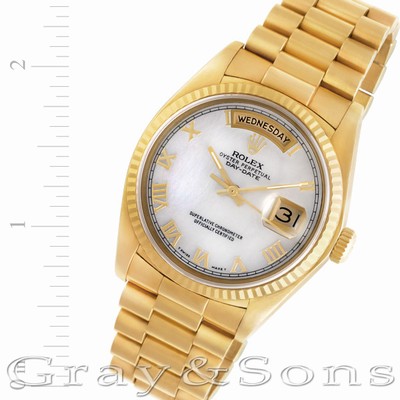 Rolex 18038 Day-Date Automatic Male 18k yellow gold