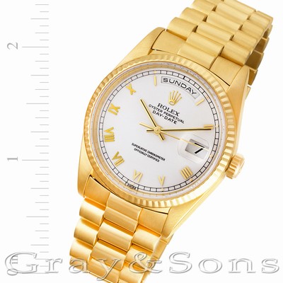 Rolex 18238 Day-Date Automatic Male 18k yellow gold