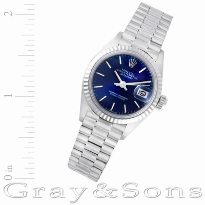 Rolex 6917 Datejust Automatic Female 18k White Gold