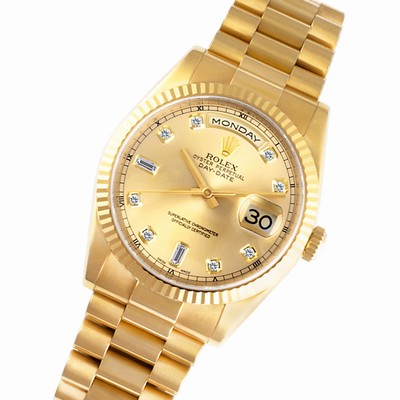 Rolex 118238 Day-Date Automatic Male 18k yellow gold
