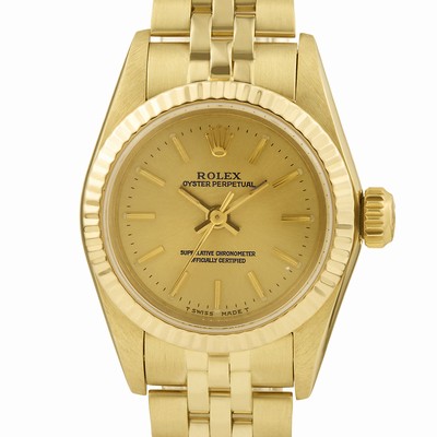 Rolex 67197 Oyster Perpetual Automatic Female 14k yellow gold