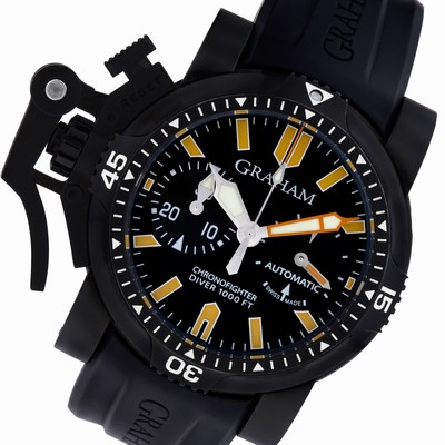 Graham 2OVDIVAZ.B02A.K10B Chronofighter Automatic Male Stainless Steel