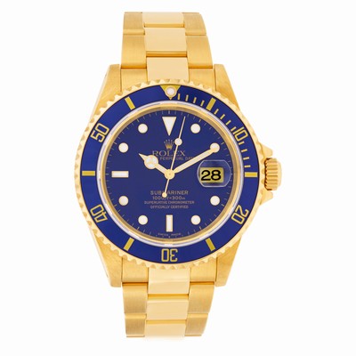 Rolex 16618 Submariner Automatic Male 18k yellow gold