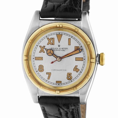 Rolex 3372 Bubble Back Automatic Unisex Stainless Steel