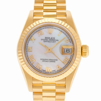 Rolex 69178 Datejust Automatic Female 18k yellow gold