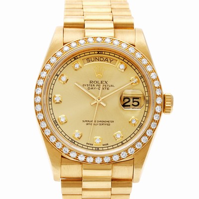 Rolex 18038 Day-Date Automatic Male 18k yellow gold