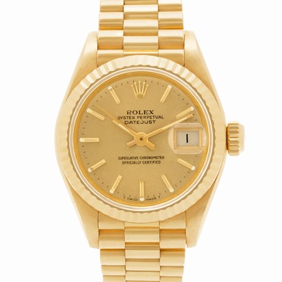 Rolex 69178 Datejust Automatic Female 18k yellow gold