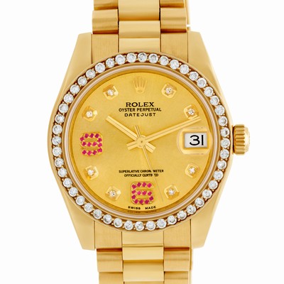 Rolex 178278 Datejust Automatic Unisex 18k yellow gold