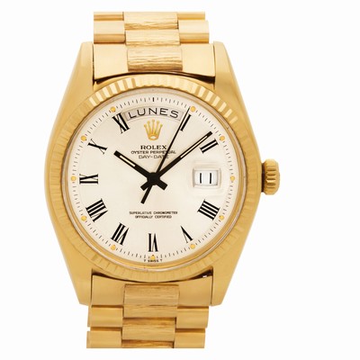 Rolex 1803 Day-Date Automatic Unisex 18k yellow gold