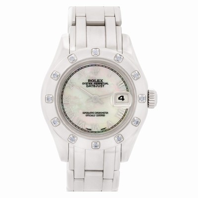 Rolex 80319 Pearlmaster Automatic Female 18k White Gold