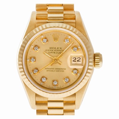 Rolex 69178 Datejust Automatic Female 18k yellow gold