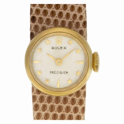 Rolex Rolex 6724 Orchid Manual Female 18k yellow gold