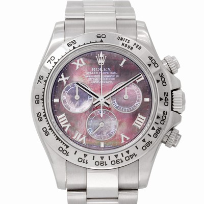 Rolex 116509 Daytona Automatic Male 18k White Gold