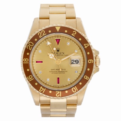 Rolex 16710 GMT-Master Automatic Male 18k yellow gold