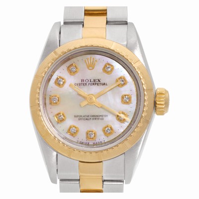 Rolex 67243 Oyster Perpetual Automatic Female Stainless Steel